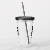Black Trex de baas Dino Acryl Drinkbeker (Links)