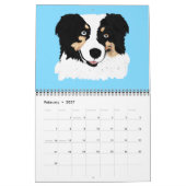 Black Tri Australian Shepherd Collectie Calendar Kalender (Feb 2027)