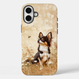Black Tri Chihuahua - Stoere telefoonhoes iPhone 16 Plus Hoesje