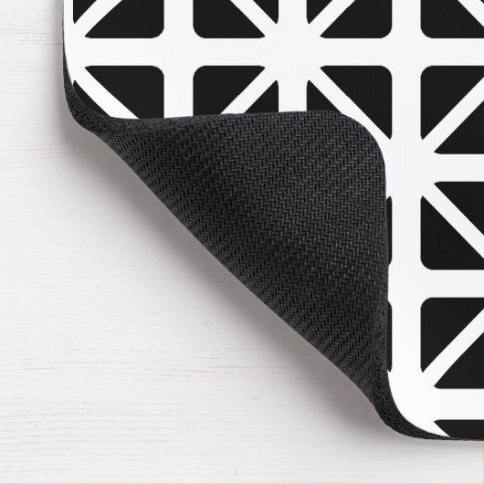 Black Triangles Pattern Muismat (Hoek)