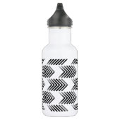 Black Tribal Arrow-patroon Waterfles (Rechts)