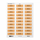 Black Tribal Aztec Afstuderen Adresetiketten Etiket (Full Sheet)