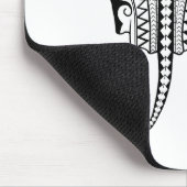 Black Tribal Stingray Manta Ray Muismat (Hoek)