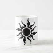 Black Tribal Sun Koffiemok (Center)