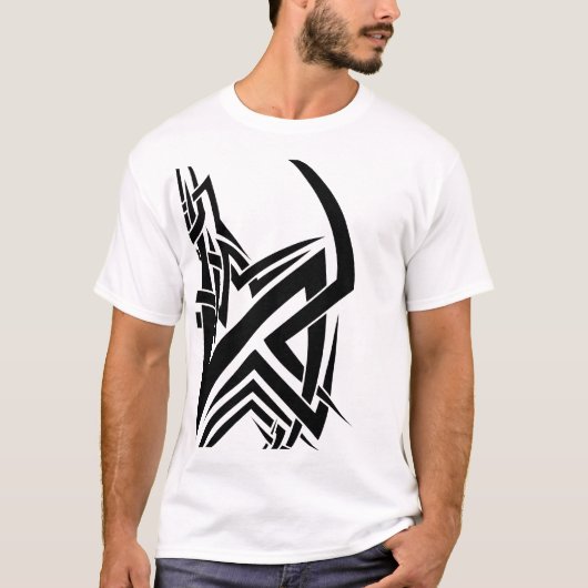 Black Tribal T-shirt (Voorkant)