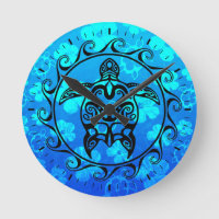 Black Tribal Turtle
