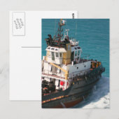 Black Tug briefkaart (Voorkant / Achterkant)