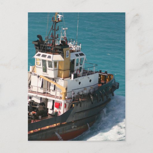 Black Tug briefkaart (Voorkant)