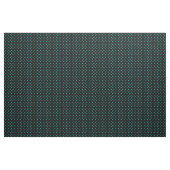Black Turquoise Blue Polka Dot Spot Pattern Stof (Yard (91,4 cm))