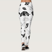 Black Turtle Leggings (Achterkant)