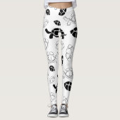 Black Turtle Leggings (Voorkant)