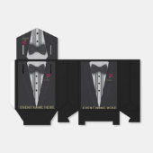 Black Tuxedo | Cadeaubox Bedankdoosjes (Uitgevouwen)