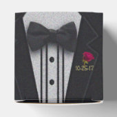 Black Tuxedo | Cadeaubox Bedankdoosjes (Bovenkant)