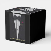 Black Tuxedo | Cadeaubox Bedankdoosjes (Achterkant)