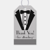 Black Tuxedo Dank je- Cadeaulabel (Voorkant)