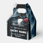 Black Tuxedo Hartelijk dank | Cadeaudoos Bedankdoosjes (Achterkant)