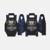 Black Tuxedo Hartelijk dank | Cadeaudoos Bedankdoosjes (Uitgevouwen)