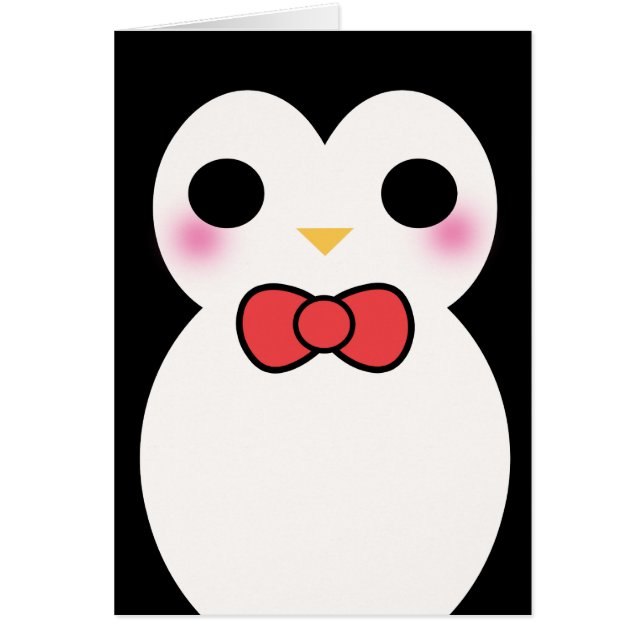 Black Tuxedo Penguin (Voorkant)