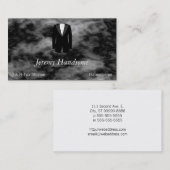 Black Tuxedo Visitekaartje (Voorkant / Achterkant)