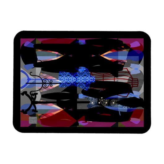 Black Tuxedos Magnet Magneet (Horizontaal)