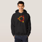 Black Ubuntu Hoodie (Voorkant volledig)
