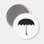 Black Umbrella Magneet (Voorkant / Achterkant)