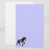 Black Unciorn Stationery Briefpapier (Voorkant / Achterkant)