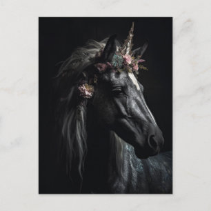 Black Unicorn Briefkaart