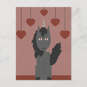 Black Unicorn Briefkaart