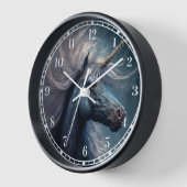 Black Unicorn Fantasy Art (Hoek)