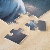 Black Unicorn Fantasy Art Legpuzzel (Zijkant)