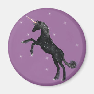 Black Unicorn Magneet