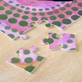 Black Unicorn Moon Legpuzzel (Zijkant)