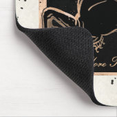 Black Unicorn Mousepad Muismat (Hoek)