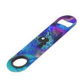 Black unicorn Nebula Speed Flessenopener (Achterkant Gekanteld)