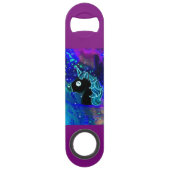 Black unicorn Nebula Speed Flessenopener (Voorkant)