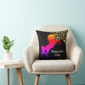 Black UNICORN Persoonlijke toetsaanslag Kussen (Stoel)