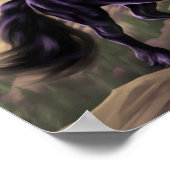 Black Unicorn Poster (Hoek)