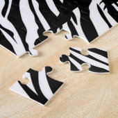 Black Unicorn Silhouette Puzzle Legpuzzel (Zijkant)