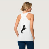 Black Unicorn Tanktop (Volledige Achterkant)