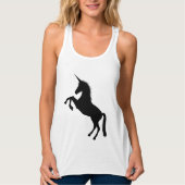 Black Unicorn Tanktop (Voorkant)