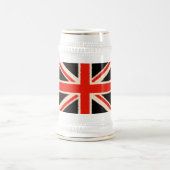 Black Union Jack (Art Style) Bierpul (Center)