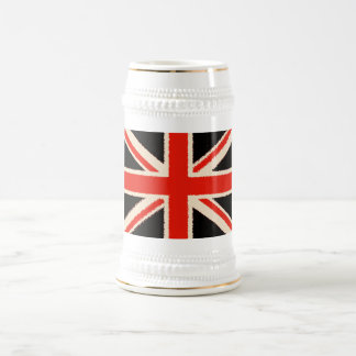 Black Union Jack (Art Style) Bierpul