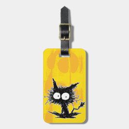 Black Unkempt Kitten GabiGabi Bagagelabel