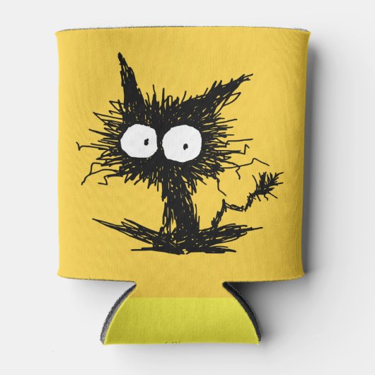 Black Unkempt Kitten GabiGabi Blikjeskoeler (Voorkant)