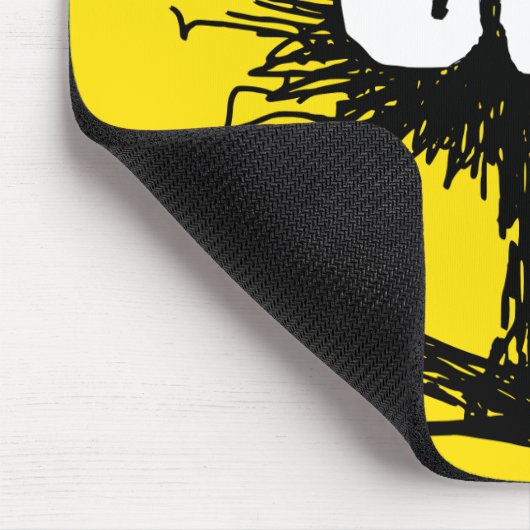 Black Unkempt Kitten GabiGabi Muismat (Hoek)