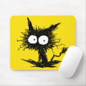 Black Unkempt Kitten GabiGabi Muismat (Met muis)