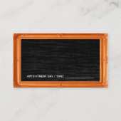 Black Velvet | ANTIEK LIJST Visitekaartje (Achterkant)