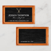 Black Velvet | ANTIEK LIJST Visitekaartje (Voorkant / Achterkant)