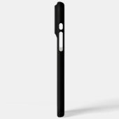 Black Velvet Case-Mate iPhone Case (Achterkant / Links)